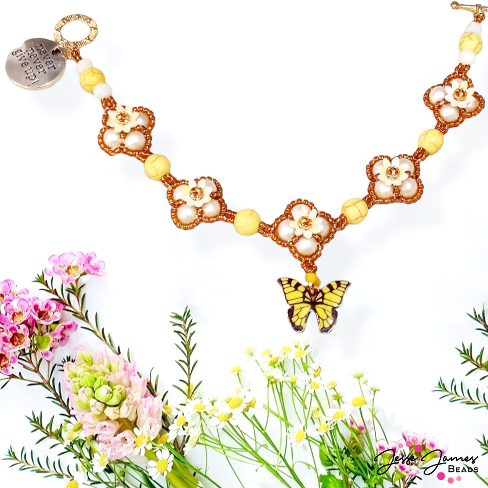 Create a Beaded Butterfly Bracelet with Melissa Martinez