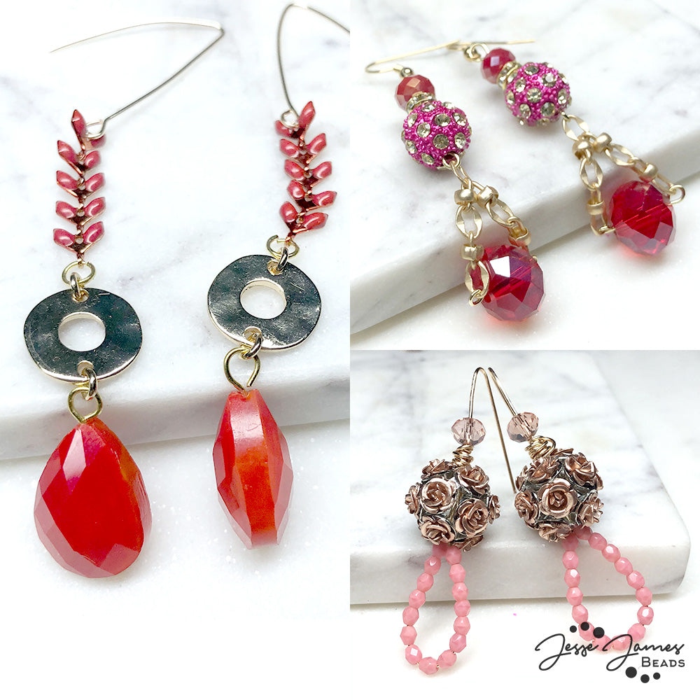 Easy as 1-2-3 Valentine Earrings with Brittany Chavers