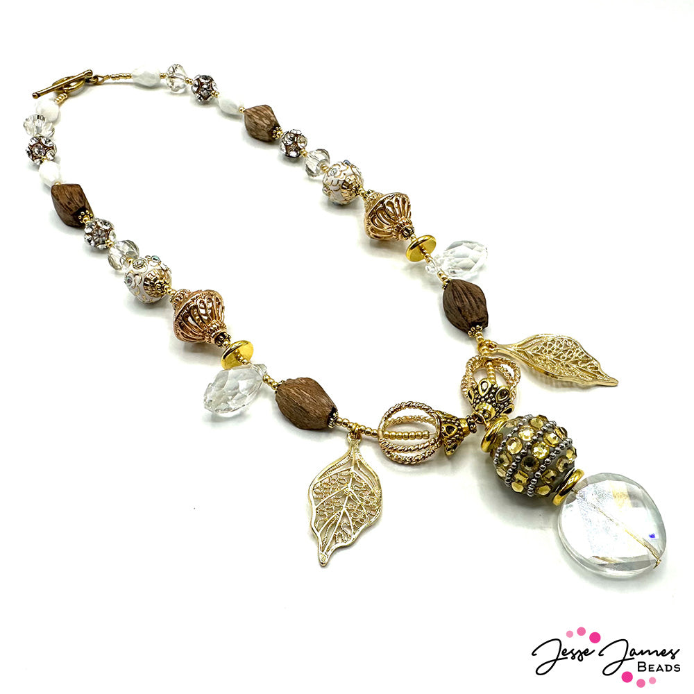 Create A Winter Goddess Necklace with Deb Floros