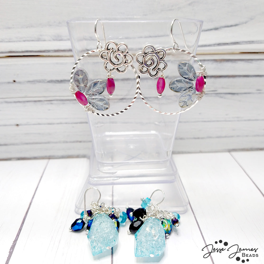 Create 2 Styles of Aurora Borealis Earrings with Wendy Whitman