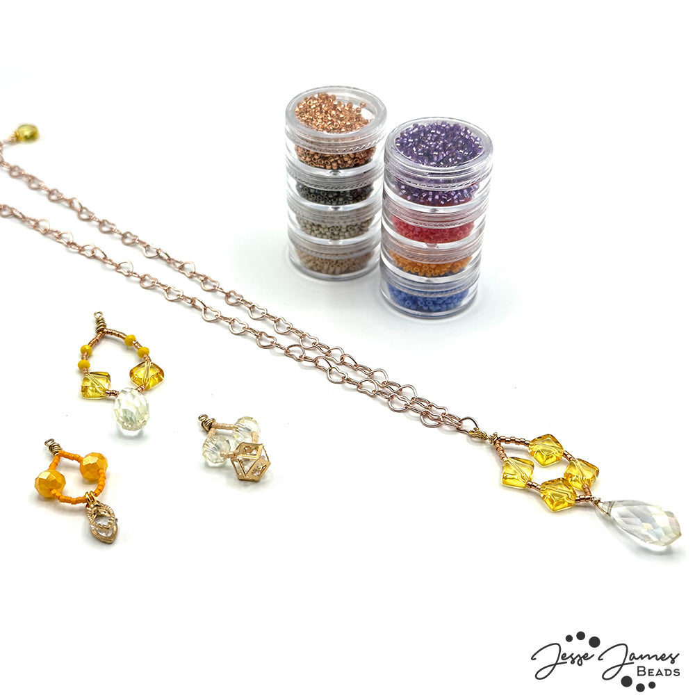 8/8/2023 - Create A Seed Bead Pendant Necklace with Deb Floros