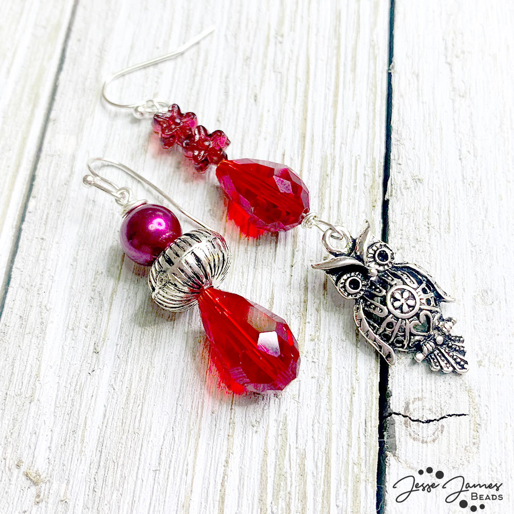 6/6/2023 - Easy Asymmetrical Earrings with Deb Floros