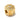18K Gold Daisy Large Hole Bead