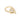 18K Gold Heart Micro Pave Lobster Clasp