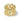 18K Gold Wave Column Large Hole Bead Pair