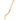 18K Gold Beaded Chain in Candy Land