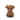 3D Baby Chocolate Cow Silicone Focal Bead