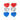 Heart Patriotic Earrings