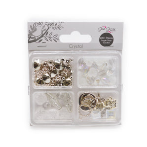 JJB Window Box Bead Mix in Crystal