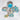 Large Hole Bead Set in Teal Me You Love Me