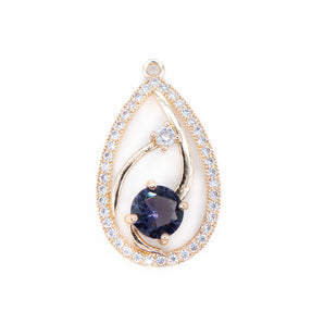 Rhinestone Sparkle Focal Pendant