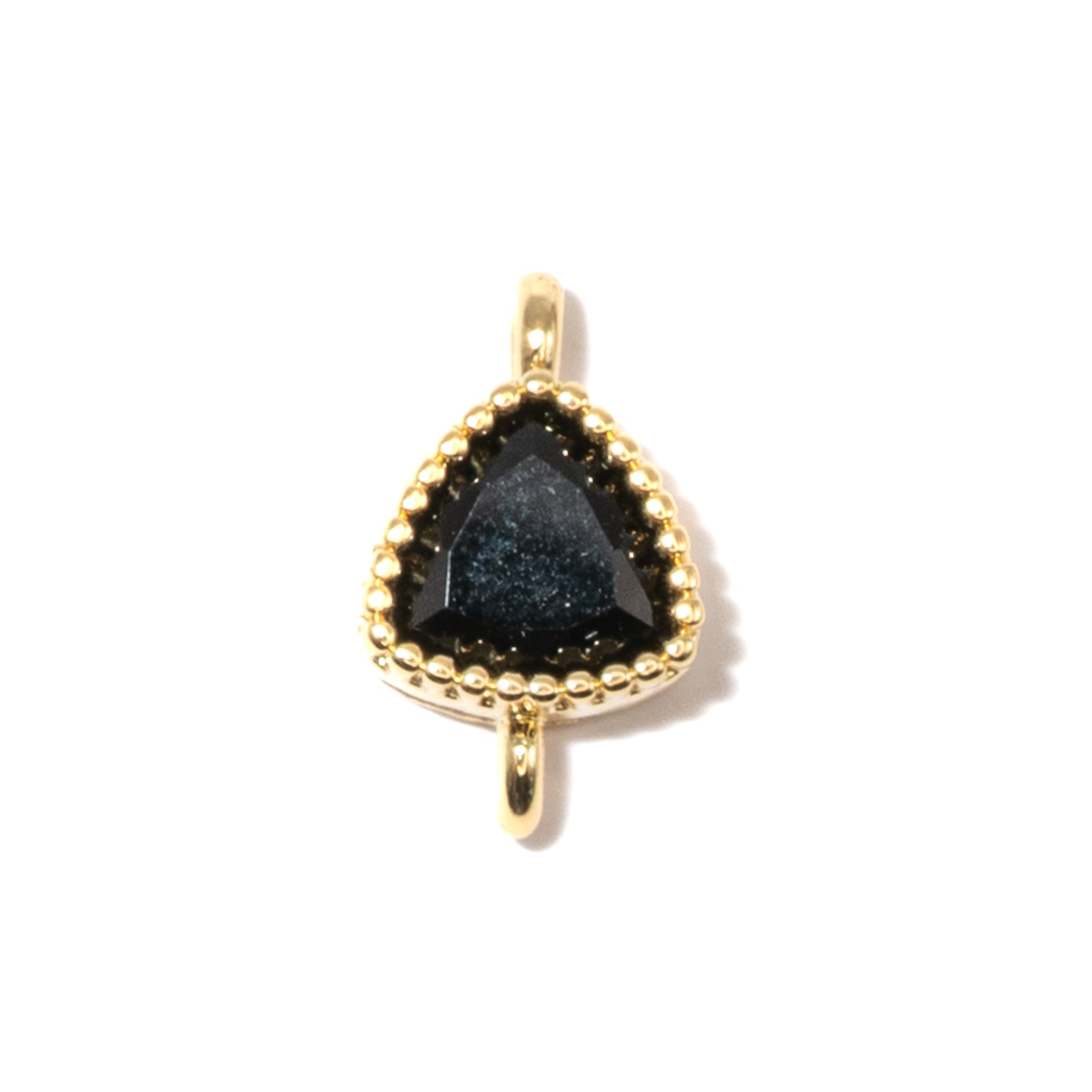 18K Gold Cubic Zirconia Mini Links