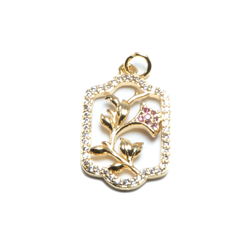 Golden Bloom Pendant