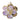 Lilac Blossom Glass Pendant