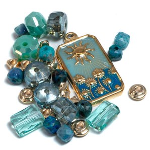 Bite Size Bead Mix in Sunny Skies