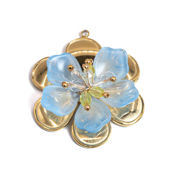 Sky Blossom Glass Pendant