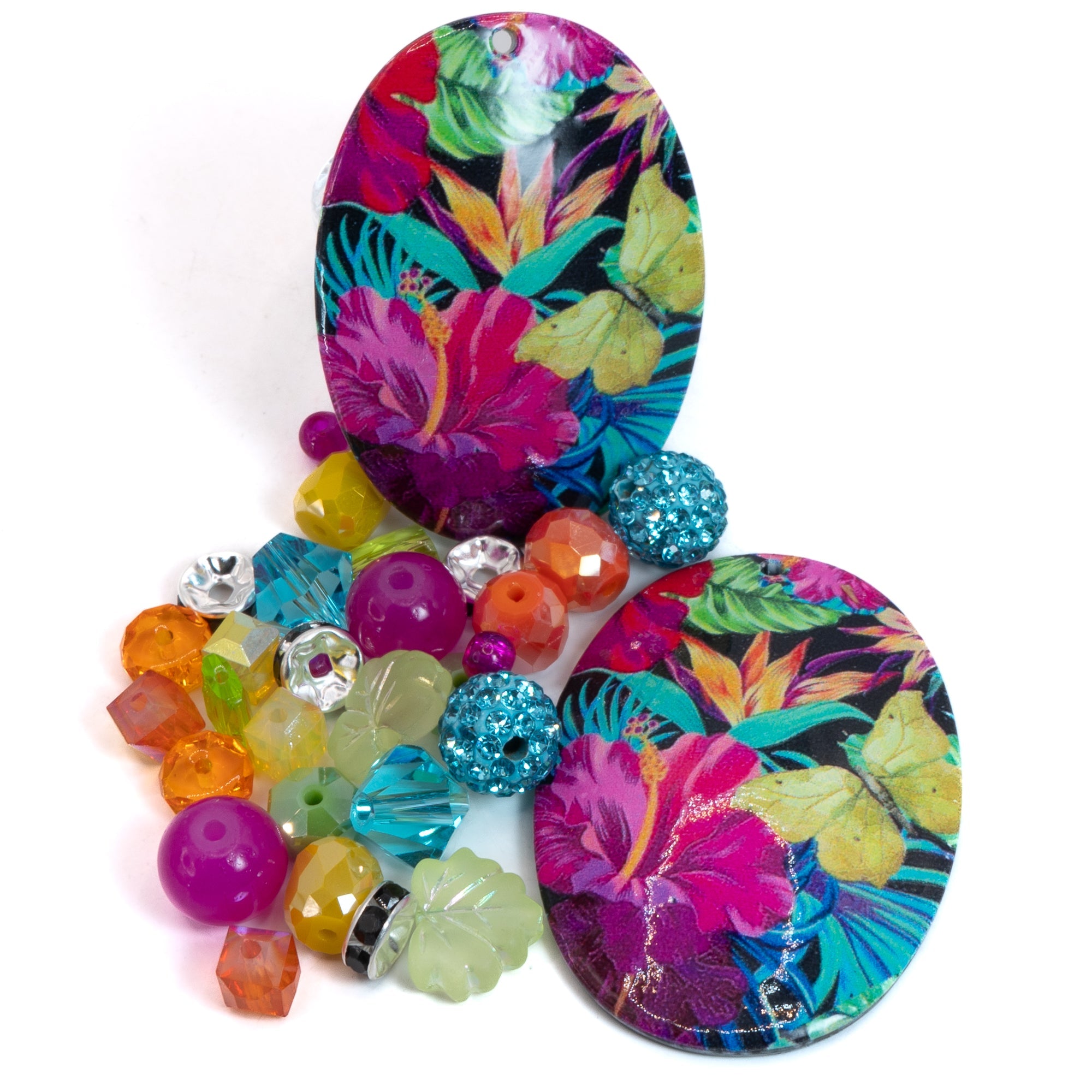 Bite Size Bead Mix in Tropical Fiesta