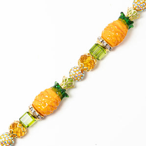 Fruit Bead Strand in Pineapple Paradise