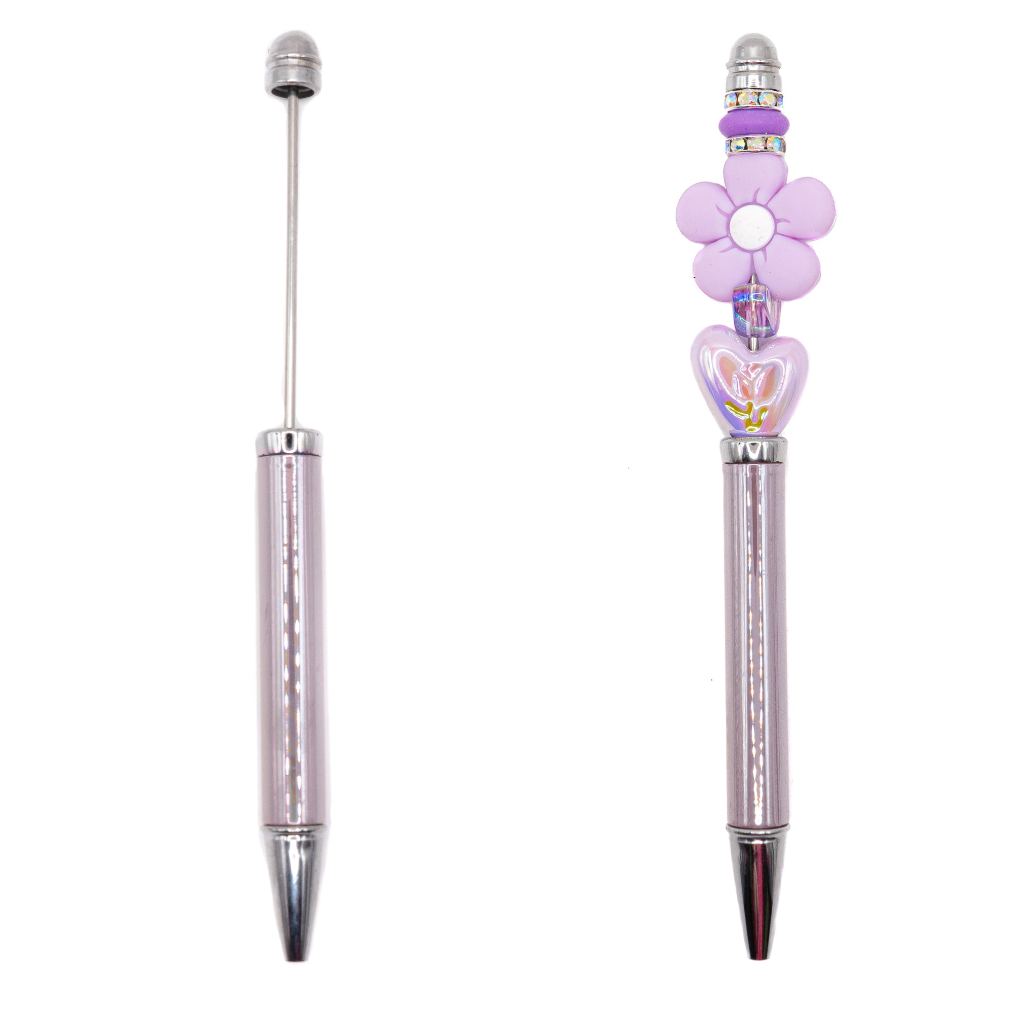 Bite-Sized Silicone Bead Mix in Perfect Plum