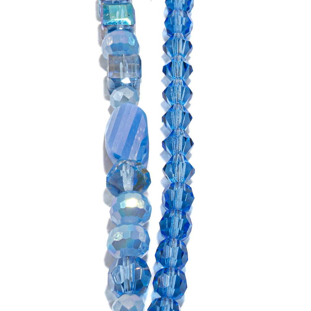 Preciosa Bead Strand Duo in Sparkling Sapphire