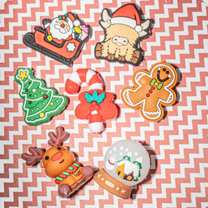 Holiday Party Silicone Focal Bead Assortment