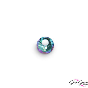 Rhinestone Sparkle Glass Abstract Pendant in Night Life
