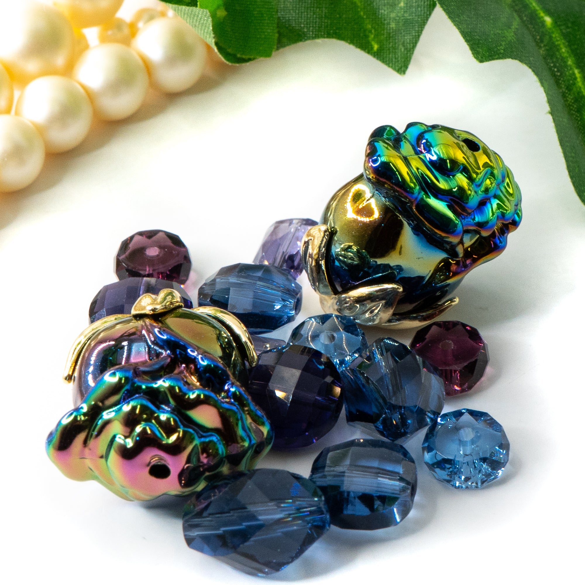 Rose Bead Mix in Mystery Romance
