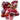 Rose Bead Mix in Painting The Town Red