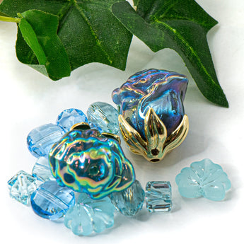 Rose Bead Mix in Peace and Serenity