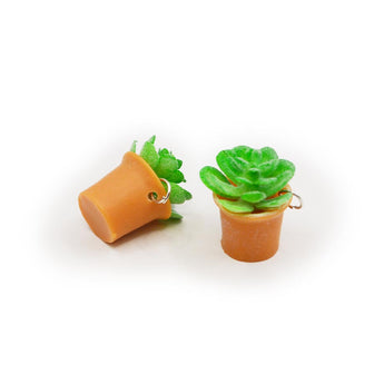 Aloe Vera Charm Pair