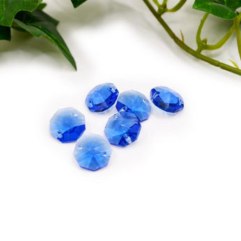 Imitation Austrian Glass Connector Set in Shinning Skies