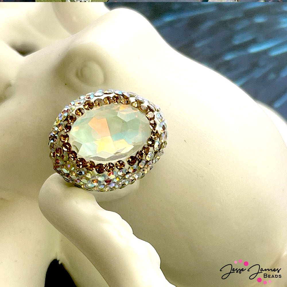 Focal Bead in Mediterranean Jelly