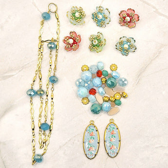 Bead Bundle in Rainbow Rain