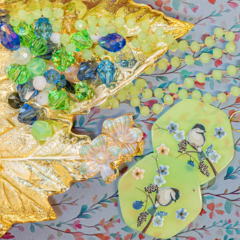 Bead Mix & Chain Bundle in Songbirds By The River ft. Austrian Crystal