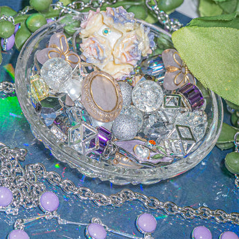 Bead Mix & Chain Bundle in Twilight Garden