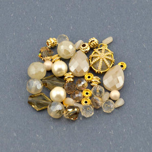 Bead Mix in Italian Ivory