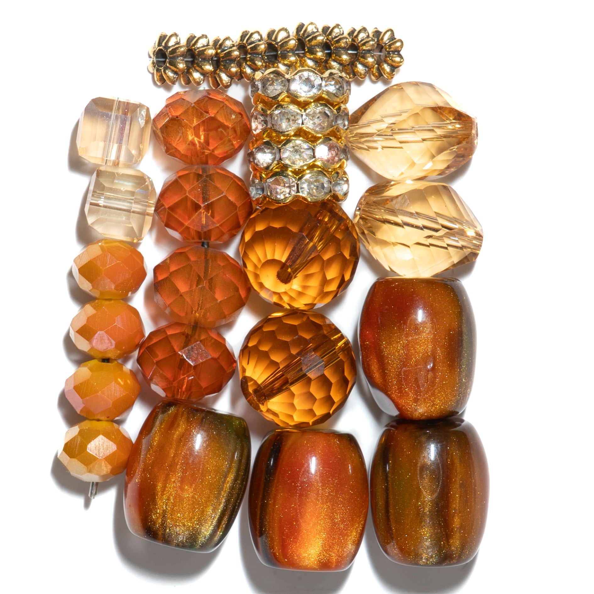 Bead Mix in Burnt Umber