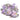 Mini Bead Mix in Lavender Hearts