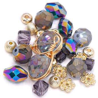 Bead Mix in Royal Purple Getaway