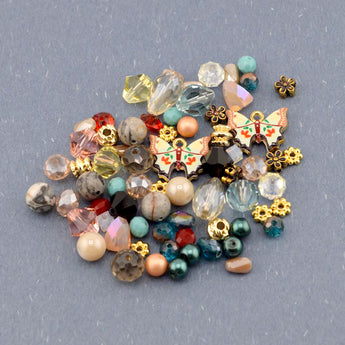 Bead Mix in Autumnal Butterfly Migration