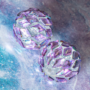 Bead Pair in 18mm Lost In Space