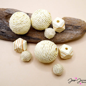 Woven Bead Set in Driftwood Dreams