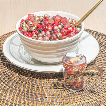 Bead Soup Glass Mix in Chili