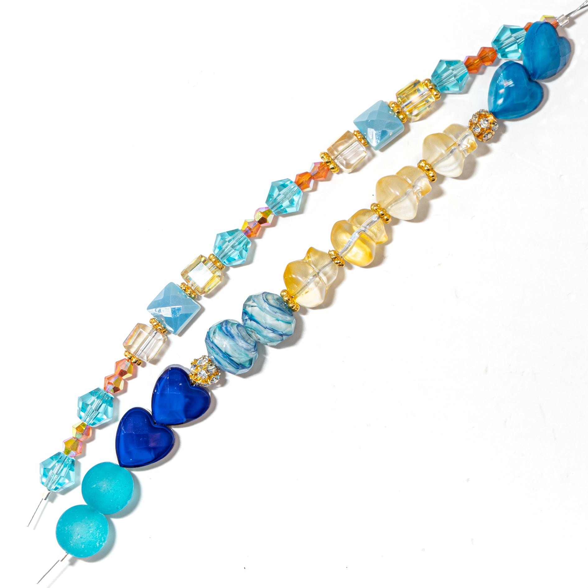 Bead Strand Duo in April Showers