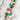 Holiday Lampwork Bead Strand Duo in Christmas Fairy Tale