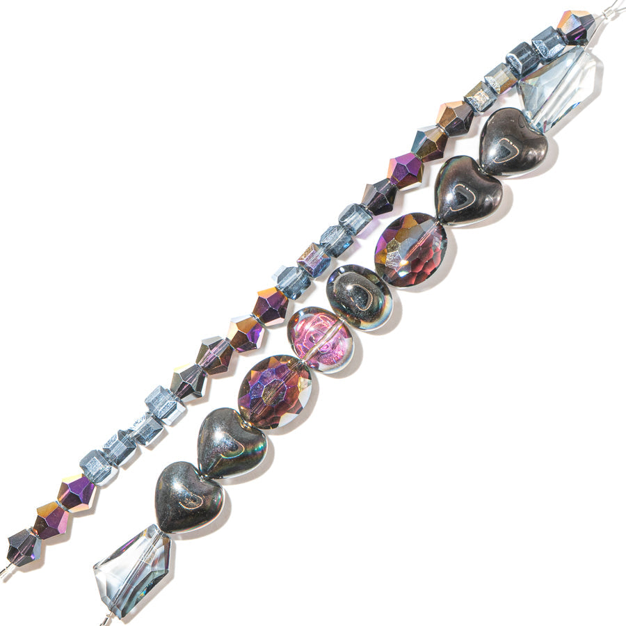Bead Strand Duo in Dark Side Of The Moon