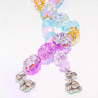 Bead Strand Duo in Easter Bunny