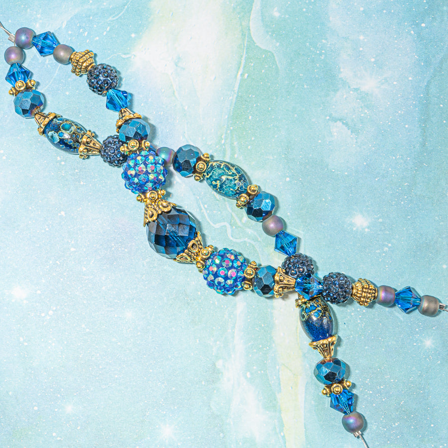 Bead Strand Duo in Intergalactic