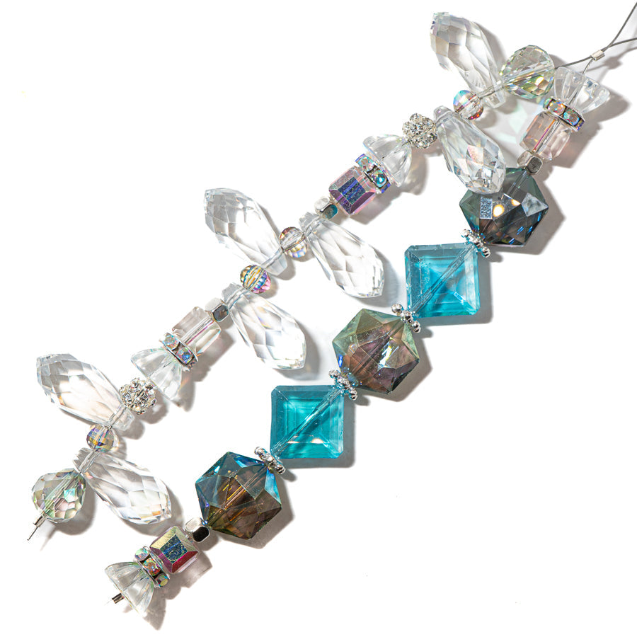 Bead Strand Duo in Meteor Shower
