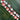 Holiday Lampwork Bead Strand Duo in Peppermint Twist